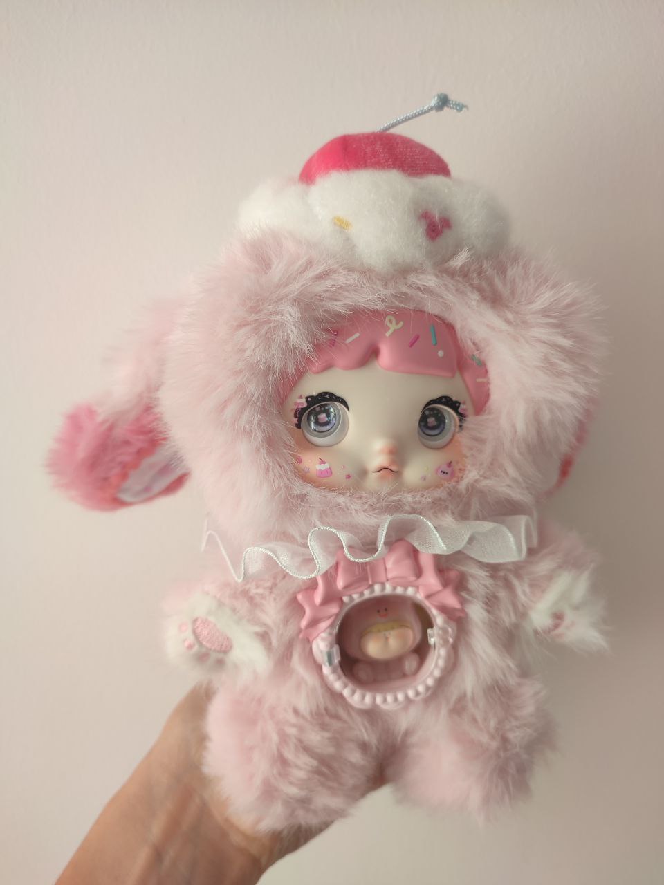 Nommi One Bite Sweetheart Berry Pop – Plush Doll - Secret Garden Collectibles