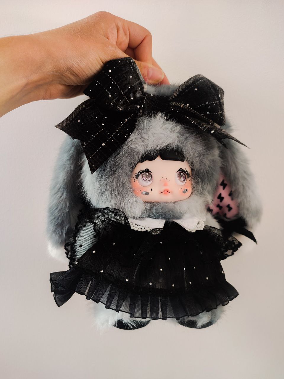 Nommi Weather Forecast Darkness – Plush Pendant Doll (Sealed or Without Box) - Secret Garden Collectibles