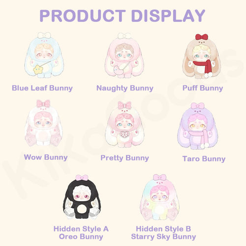Lucky Deer Nai – Goodnight Rabbit | Revealed Figure Puff Bunny - Secret Garden Collectibles