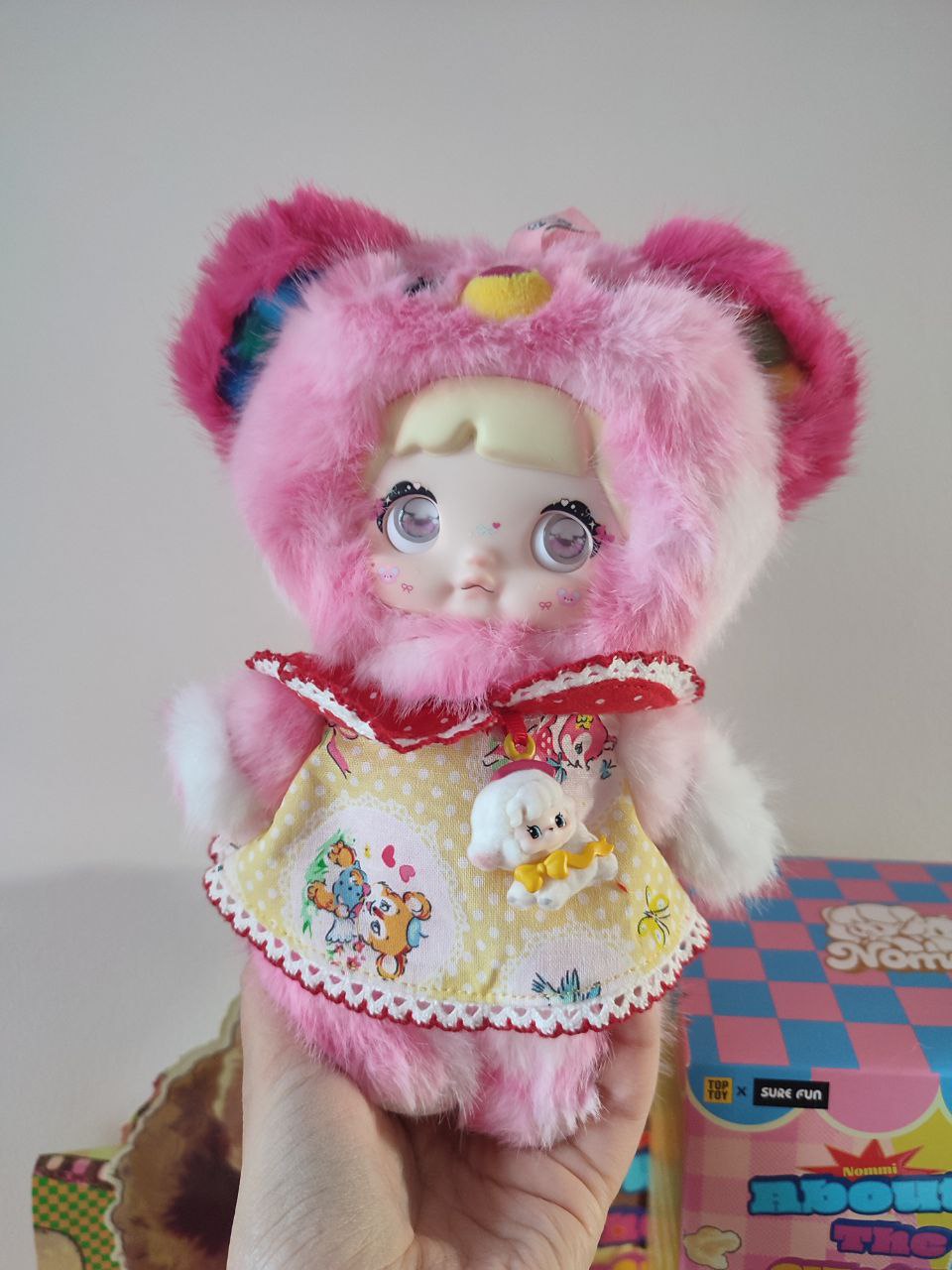 Nommi About The Childhood– Bear Claw Machine Plush Pendant Doll - Secret Garden Collectibles