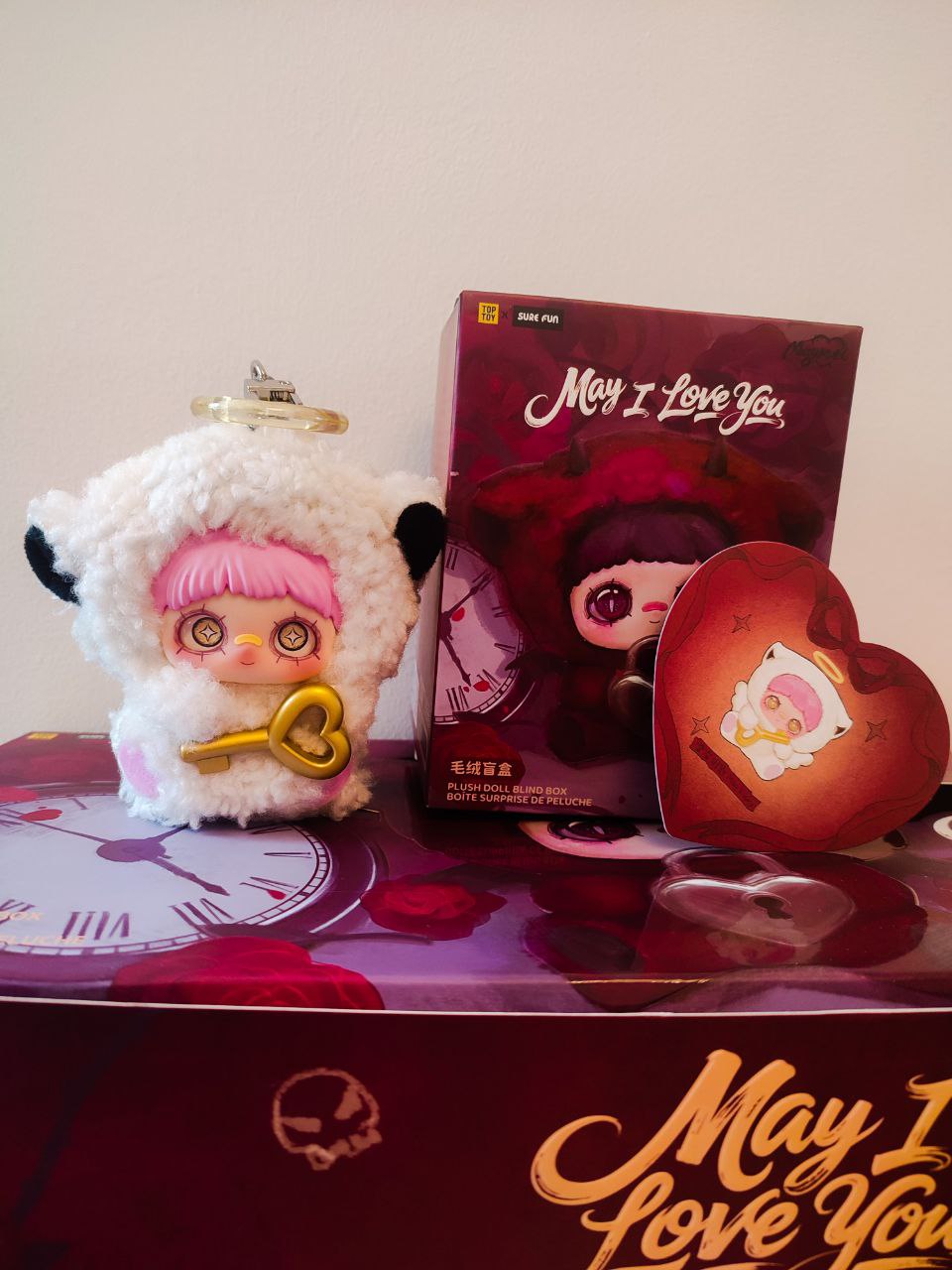 Maymei I love you– May's Key Plush Pendant Doll