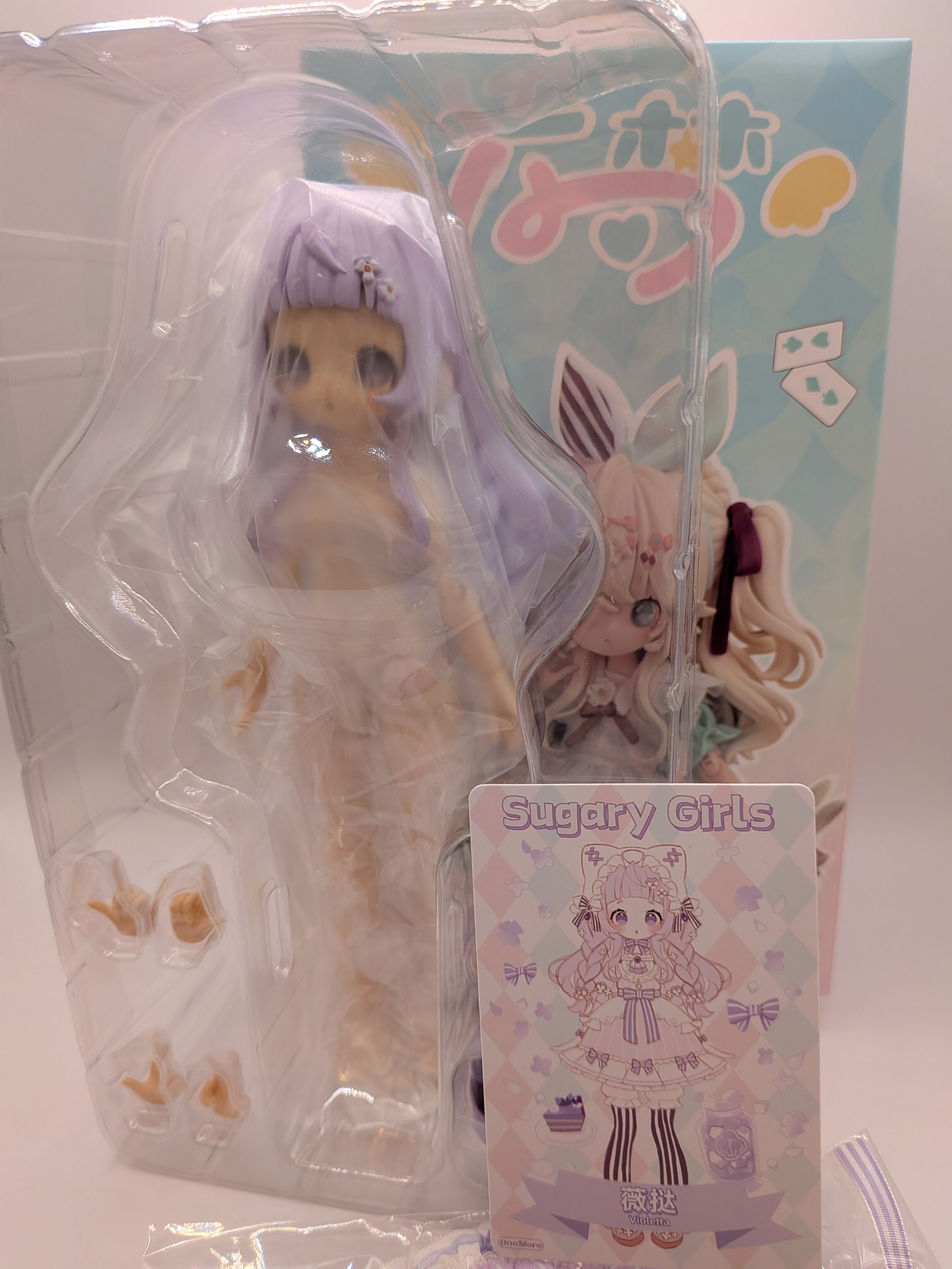 OneMore – Sugary Girls Series 1/8 MJD Vinyl Doll 🍬 Violetta - Secret Garden Collectibles
