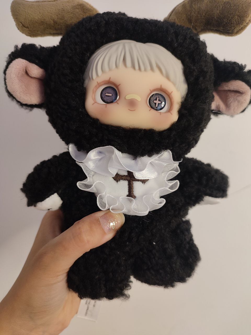Maymei Dark Forest – Axel Black | Plush Pendant Doll - Secret Garden Collectibles