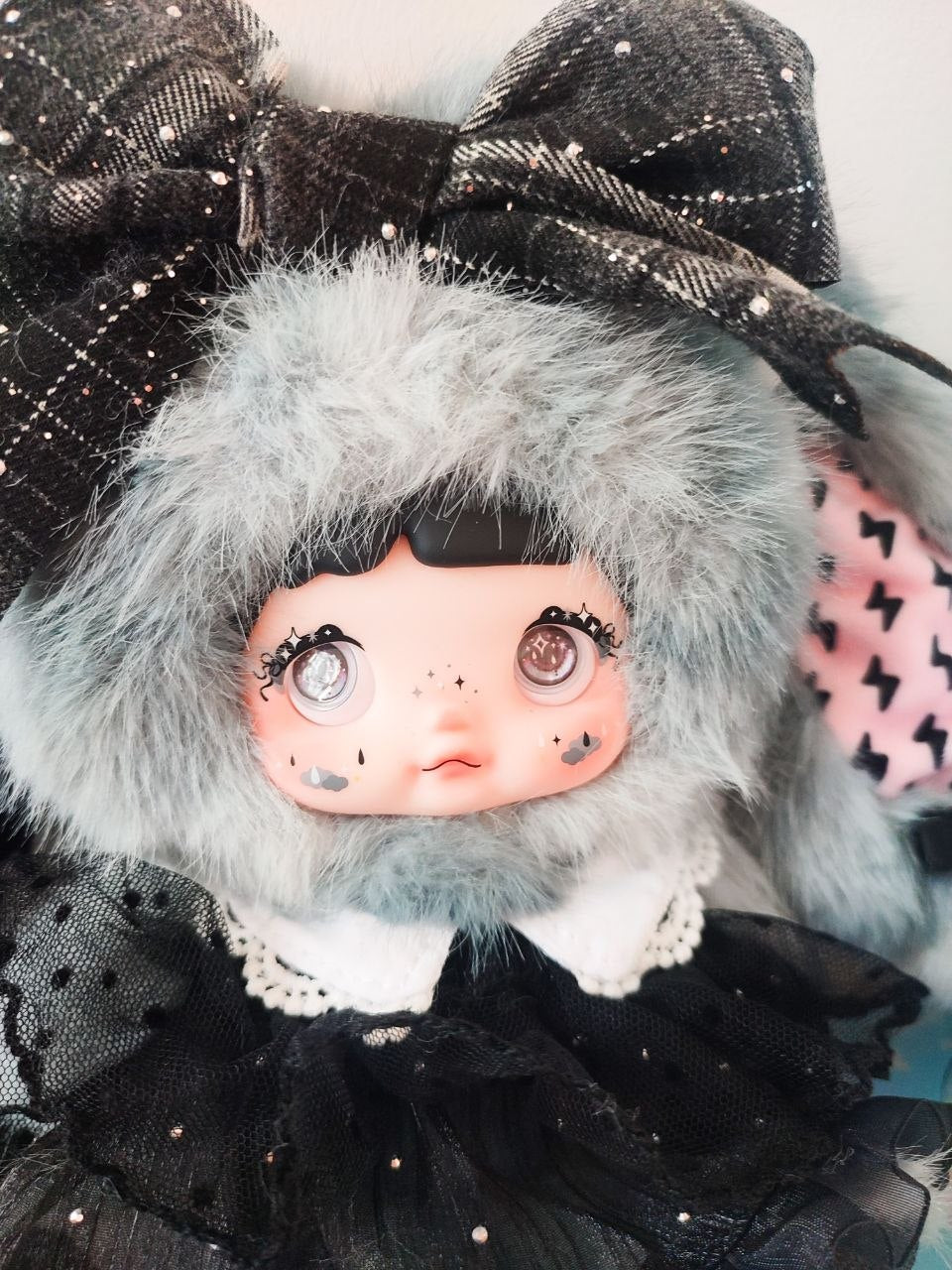 Nommi Weather Forecast Darkness – Plush Pendant Doll (Sealed or Without Box) - Secret Garden Collectibles